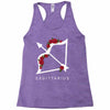 sagittarius rose Racerback Tank