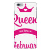 queens are born in february iPhone 6 Plus/6S Plus Case