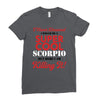 i never dreamed i would be a super cool scorpio but here i am killing Ladies Fitted T-Shirt