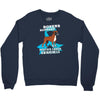 boxers support prostate cancer awareness Crewneck Sweatshirt