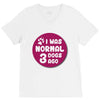 I WAS NORMAL 3 DOGS V-Neck Tee