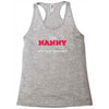 i'm a nanny what's your superpower Racerback Tank