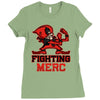 fighting merc Ladies Fitted T-Shirt