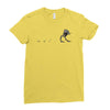 chicken xing Ladies Fitted T-Shirt
