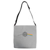 pink floyd parody d20 dungeons and dragons Adjustable Strap Totes