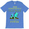 never underestimate an old man with a T-Shirt