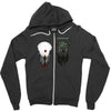 it glows Zipper Hoodie