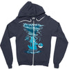 water storm Zipper Hoodie