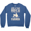 the 8th day god made farmers Crewneck Sweatshirt