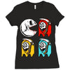 pac skull copy Ladies Fitted T-Shirt