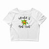 world's best aunt Crop Top
