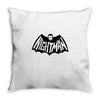 nightman Throw Pillow