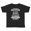 Super Cool Gigi Of A Freaking Awesome Grandson Toddler T-shirt
