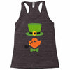 DABBİNG LEPRECHAUN Racerback Tank
