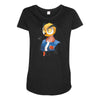 IM COOL GIRLS Maternity Scoop Neck T-shirt