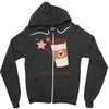 Espresso Patronum Zipper Hoodie