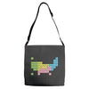 periodic table of america Adjustable Strap Totes