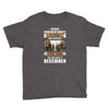 Never Underestimate A Man Who Watches The 100 And Was Born in December Youth Tee