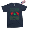 ugly sweater dinosour Exclusive T-shirt