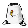 pencil monster Drawstring Bags