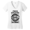 Pisces Hated By Many Wanted By Plenty Women's V-Neck T-Shirt