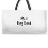 number one dog dad Weekender Totes