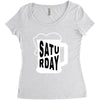 Saturday Beer Women's Triblend Scoop T-shirt