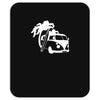 camper van surf split retro Mousepad