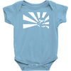 rising sun stormtrooper star wars Baby Onesie