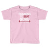 train insaiyan gym training to beat goku or krillin dbz dragon ball z Toddler T-shirt