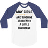 May Girls 3/4 Sleeve Shirt