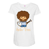hello tree Maternity Scoop Neck T-shirt
