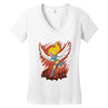 peace during war Women's V-Neck T-Shirt