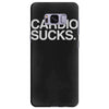 cardio sucks   exercise running gym training workout fitness trainer t Samsung Galaxy S8 Plus Case