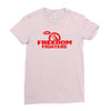 freedom fighters Ladies Fitted T-Shirt