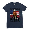 Honor Those Who Place Their Life On The Line Ladies Fitted T-Shirt