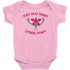turn that frown upside down Baby Bodysuit