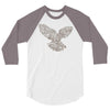 dove typography 3/4 Sleeve Shirt