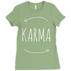karma Ladies Fitted T-Shirt
