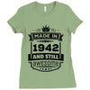 Made In 1942 And Still Awesome Ladies Fitted T-Shirt