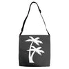 palm tree sticker vinyl decal tropical island beach ocean wall car win Adjustable Strap Totes