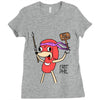 Ugandan Knuckles Ladies Fitted T-Shirt