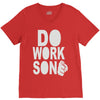 do work son V-Neck Tee