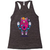 all seeing bunny Racerback Tank