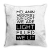 we lit Throw Pillow