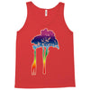 giraffe reaching up with its long neck to eat leaves off branches from Tank Top