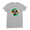 led eye Ladies Fitted T-Shirt