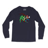 raphael meets mario Long Sleeve Shirts