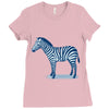 caged Ladies Fitted T-Shirt