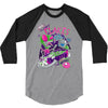 invader flakes 3/4 Sleeve Shirt